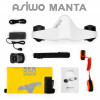 Подводный скутер ASIWO Manta EL-SS01 – акваскутер, мощность 1000 Вт, скорость до 1.5 м/с, до 35 минут работы, глубина погружения до 40 м, белый